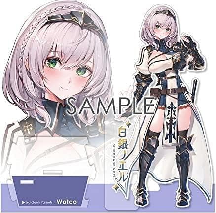 Amazon.co.jp: わたお 白銀ノエル アクリルスタンド ホロケット